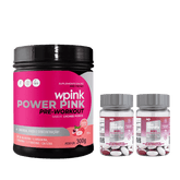 Super power pink de lichia - 300g + 2 ácido hialurônico - wp