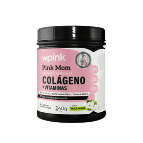 colágeno pink mom maçã verde - 240g - wp