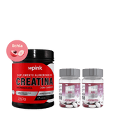 Creatina de lichia - 240g + 2 ácidos hialurônicos - wp