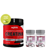 Creatina de maçã verde - 240g + 2 ácidos hialurônicos - wp