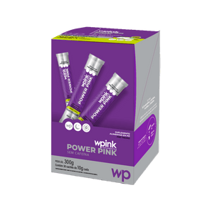 power pink sem cafeína de maçã verde - pré-treino - 300g - wp