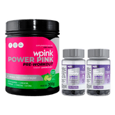 super power pink de limão 300g + 2 cabelos e unhas - wp