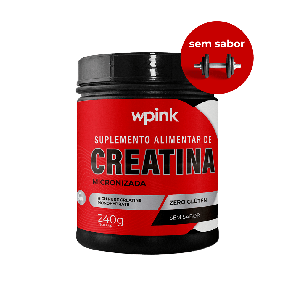 creatina sem sabor - 240g – wp