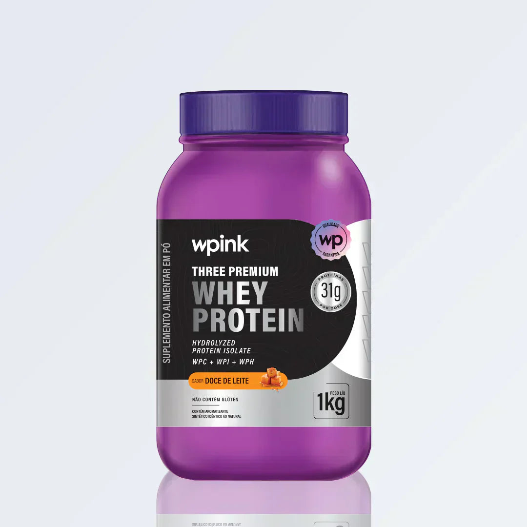 Three Premium Whey Protein Doce de Leite WP – 1 KG