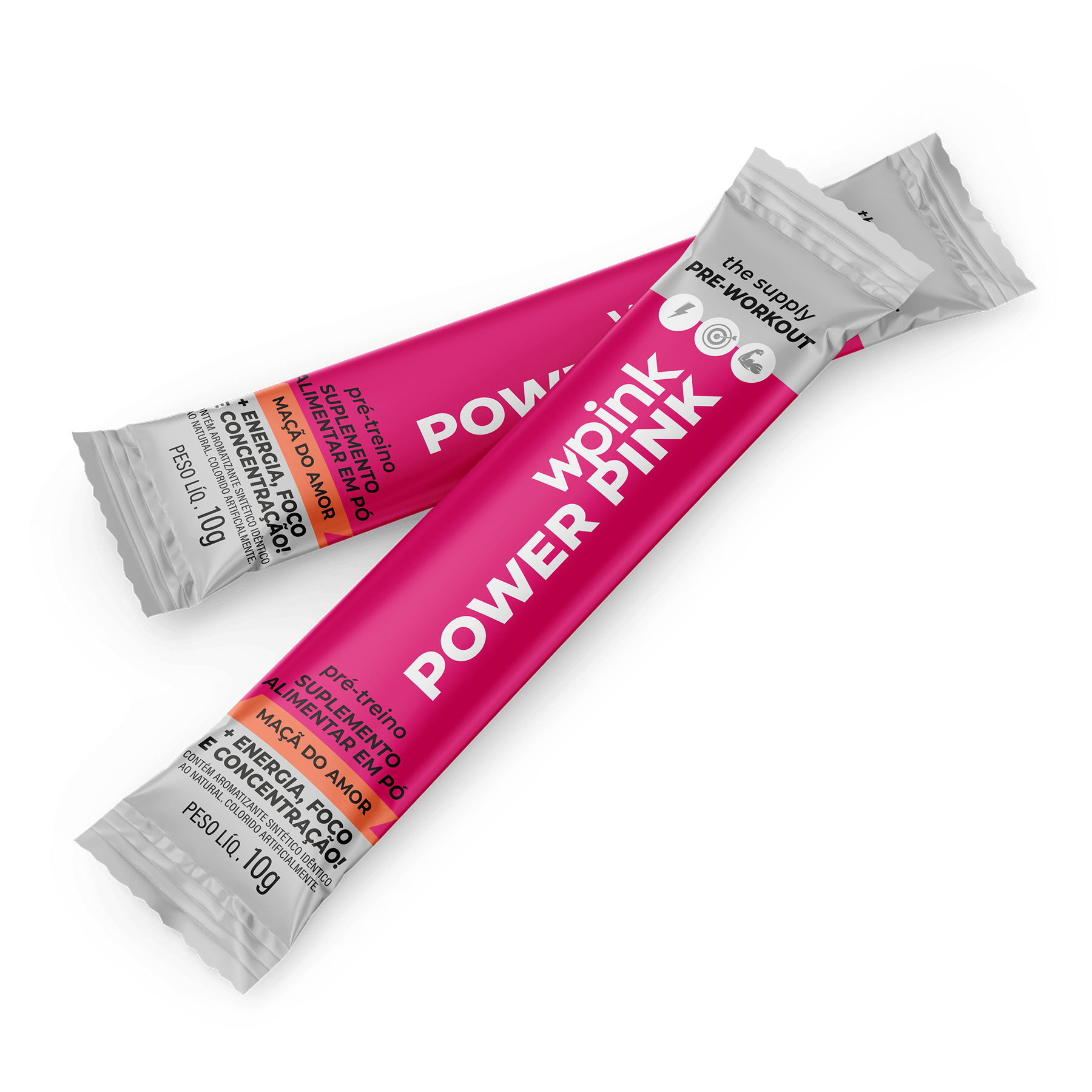 power pink de maçã do amor - pré-treino - 300g - wp
