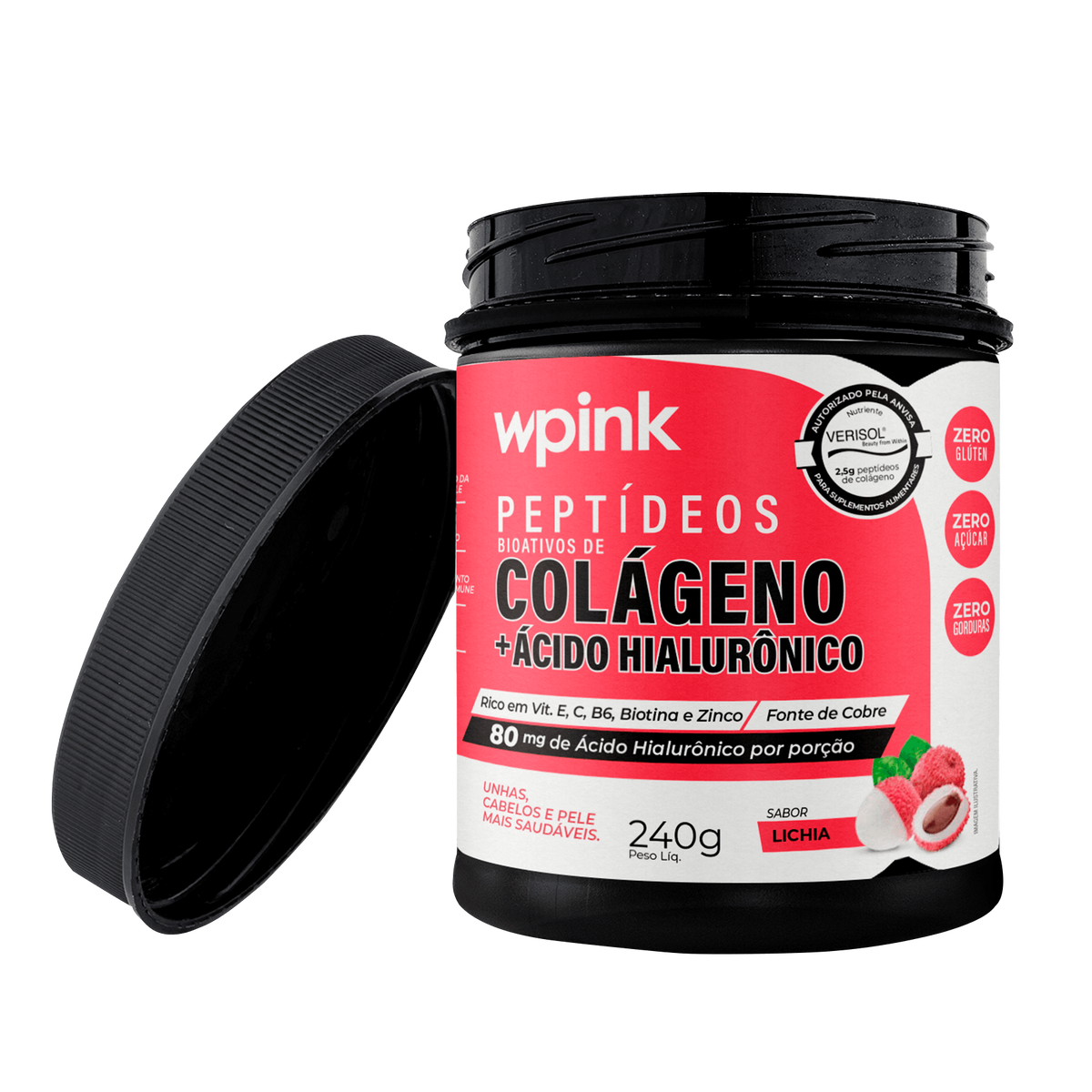 colágeno de lichia - 240g - the supply – wp